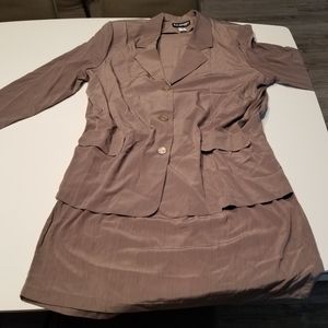 💥BOGO💥Taupe Business Suit Set 1X/18W/20W